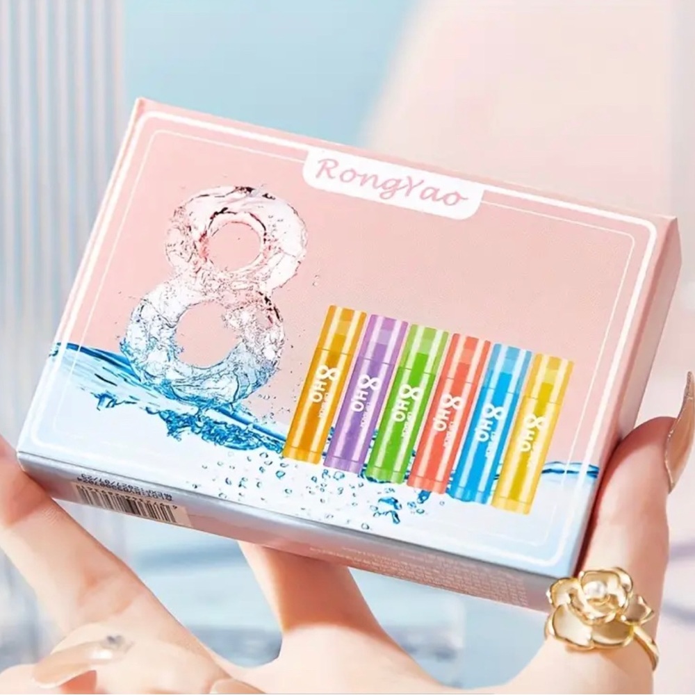 6 Pack Moisturizing Lip Balm Kit 😍Host-pick!